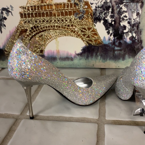 Multicolor glitter heels 👠 - Picture 5 of 8
